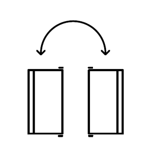 Türanschlag wechselbar Türanschlag wechselbar