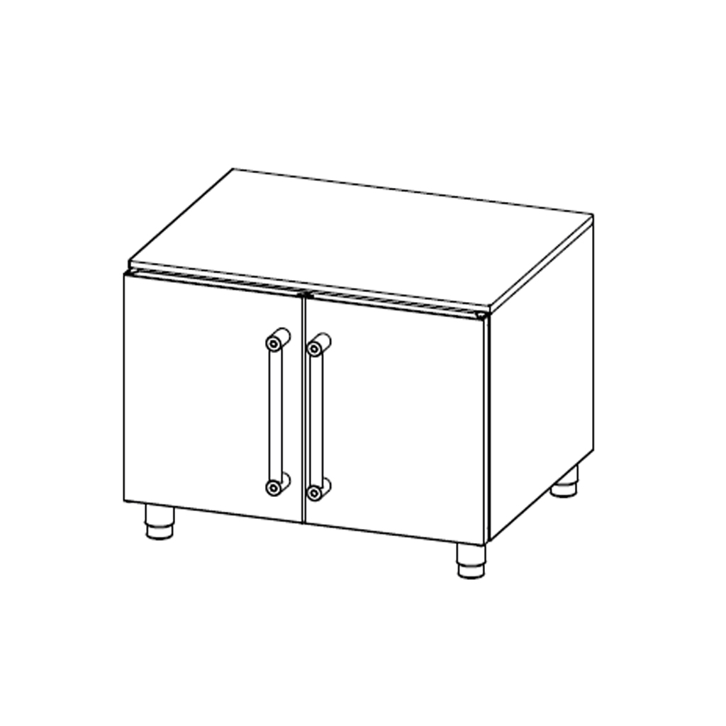 Untergestell mit Blechhalter Untergestell mit Blechhalter