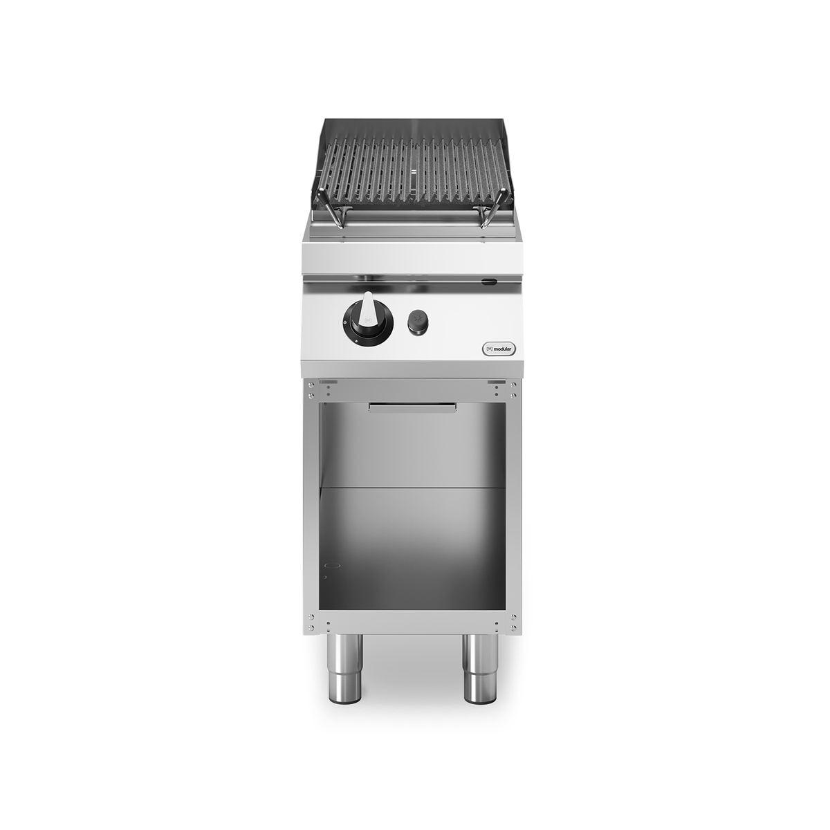 Lavastone Grill Gas ROC 70/40 1 Zone Gusseisen 7,5 kW offenes Fach