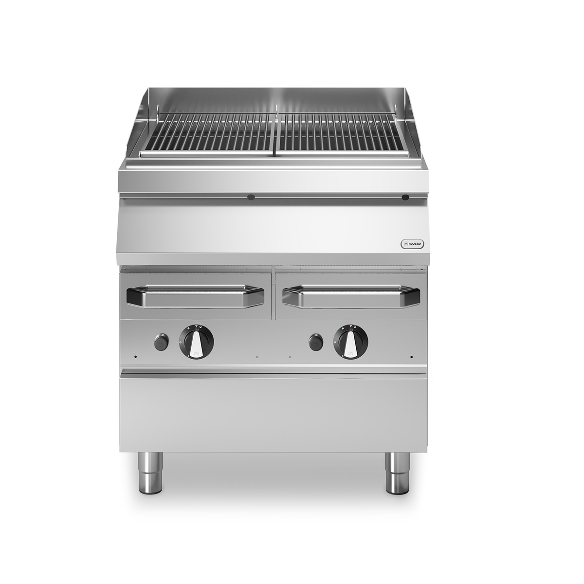 Aquagrill Gas ROC 90/80 2 Zonen aus Edelstahl 22 kW