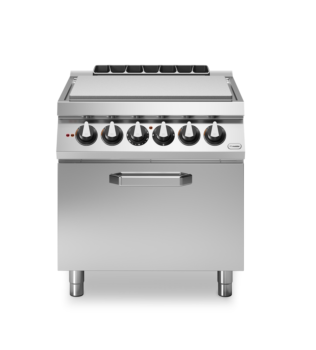 Vollelektrischer Herd ROC 70/80 4 Zonen 13,6 kW Elektrobackofen