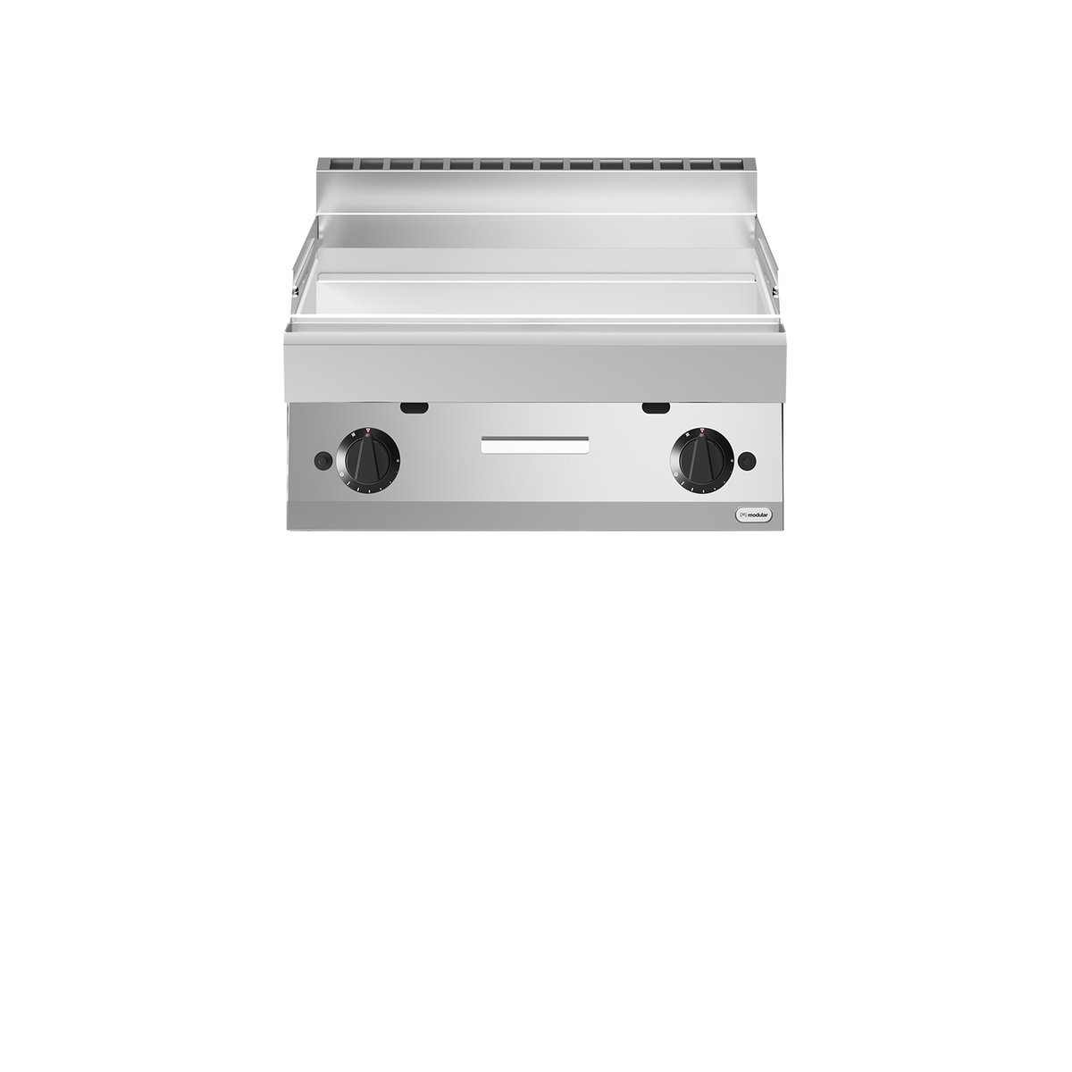 Frittierplatte Gas FUN 70/70 glatt verchromt 11,4 kW oben