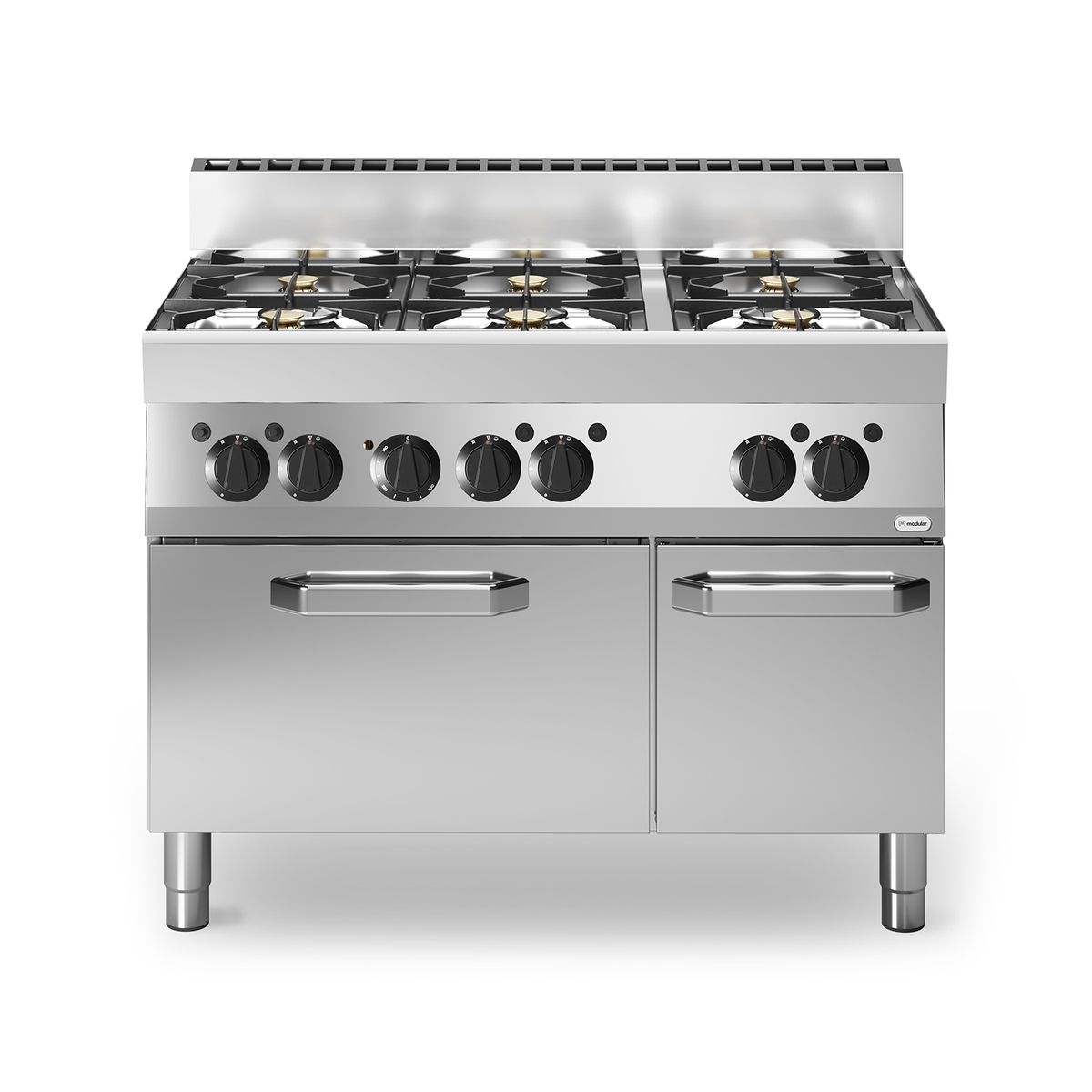 Gasherd FUN 65/110 6 Brenner 25,8 kW mit Elektrobackofen 3,96 kW Gasherd FUN 65/110 6 Brenner 25,8 kW mit Elektrobackofen 3,96 kW