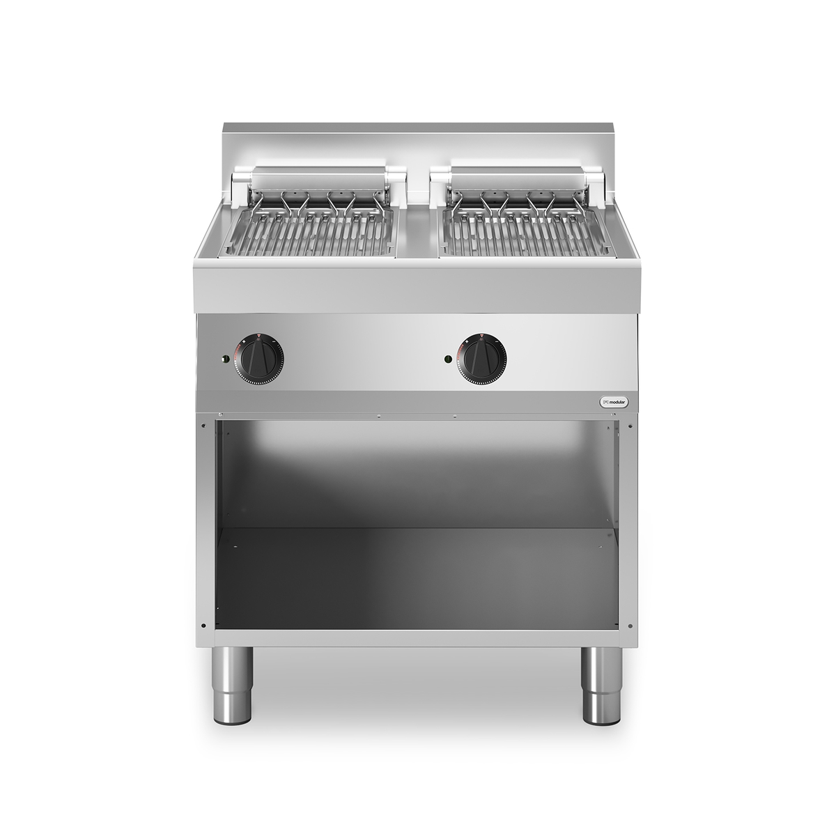 FUN 70/80 Elektrogrill 2 Zonen 8 kW offenes Fach FUN 70/80 Elektrogrill 2 Zonen 8 kW offenes Fach