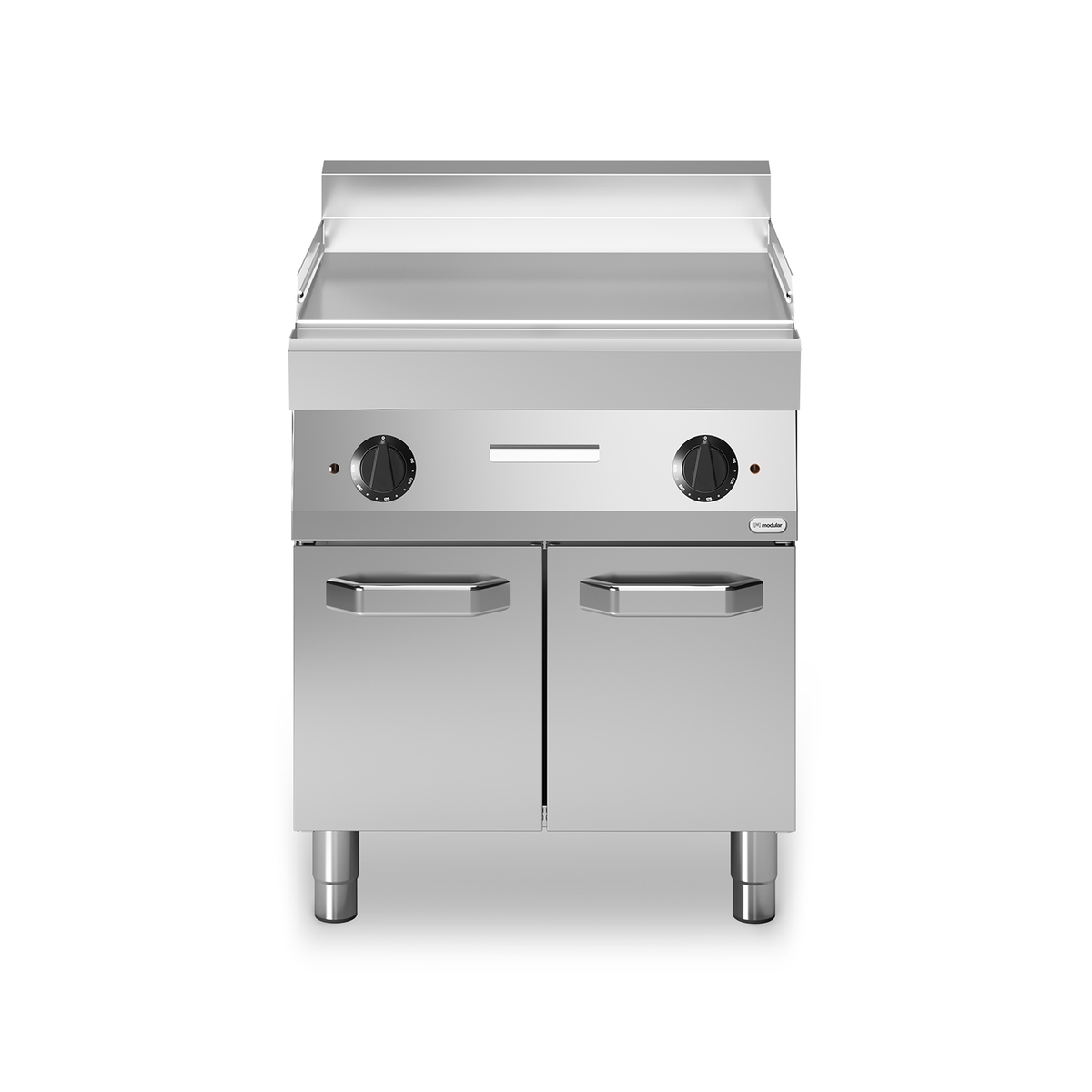 Fry top electric FUN 70/70 glatte Platte 9kW Fach mit Türen