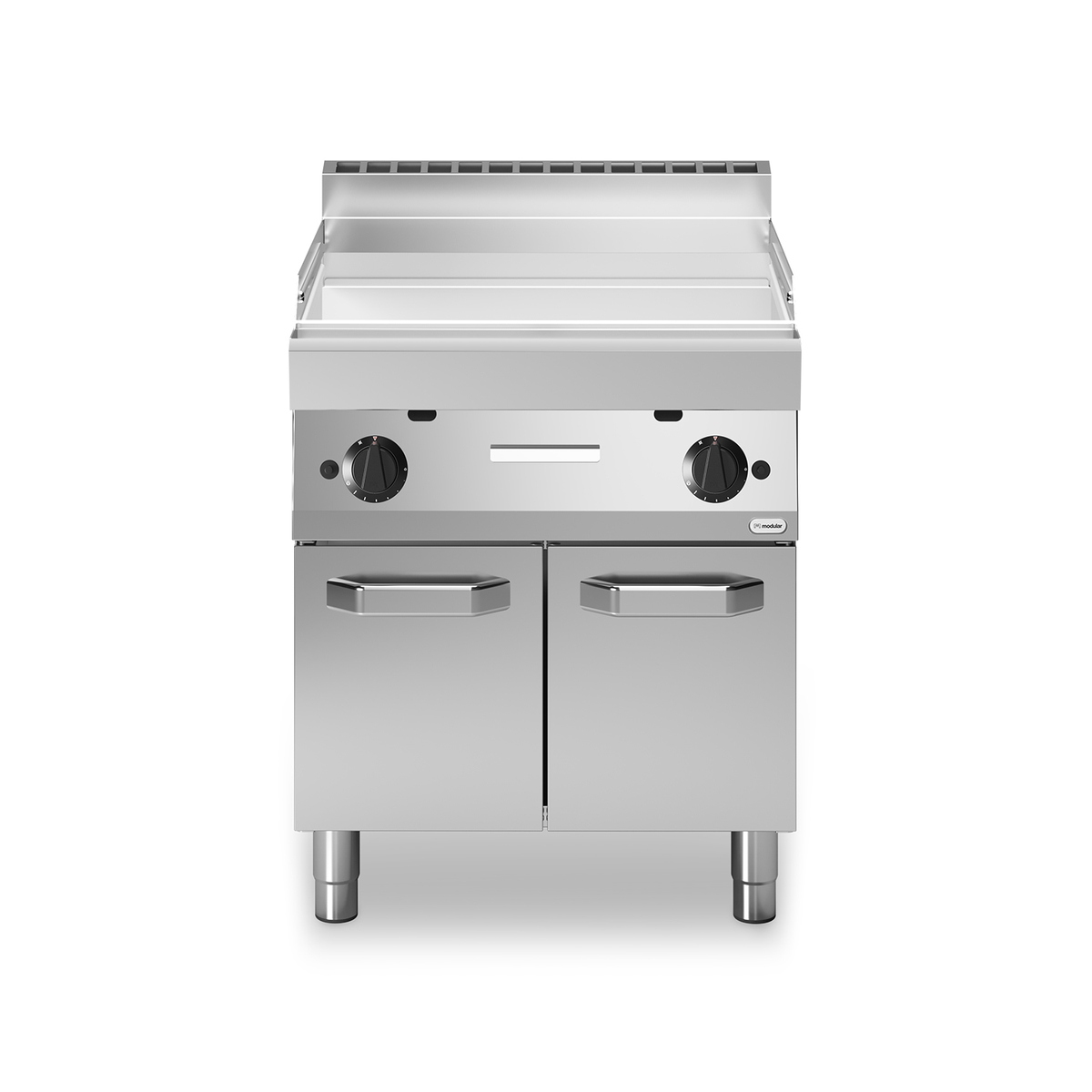 Frittierplatte Gas FUN 70/70 glatt verchromt 11,4 kW Fach mit Türen Frittierplatte Gas FUN 70/70 glatt verchromt 11,4 kW Fach mit Türen