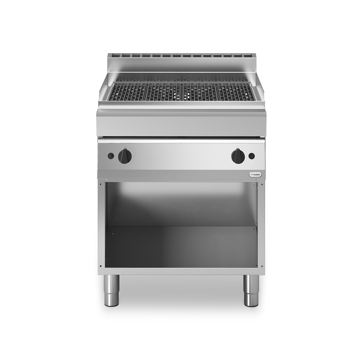 Gasgrill FUN 70/70 2 Zonen Gusseisen 15 kW offenes Fach