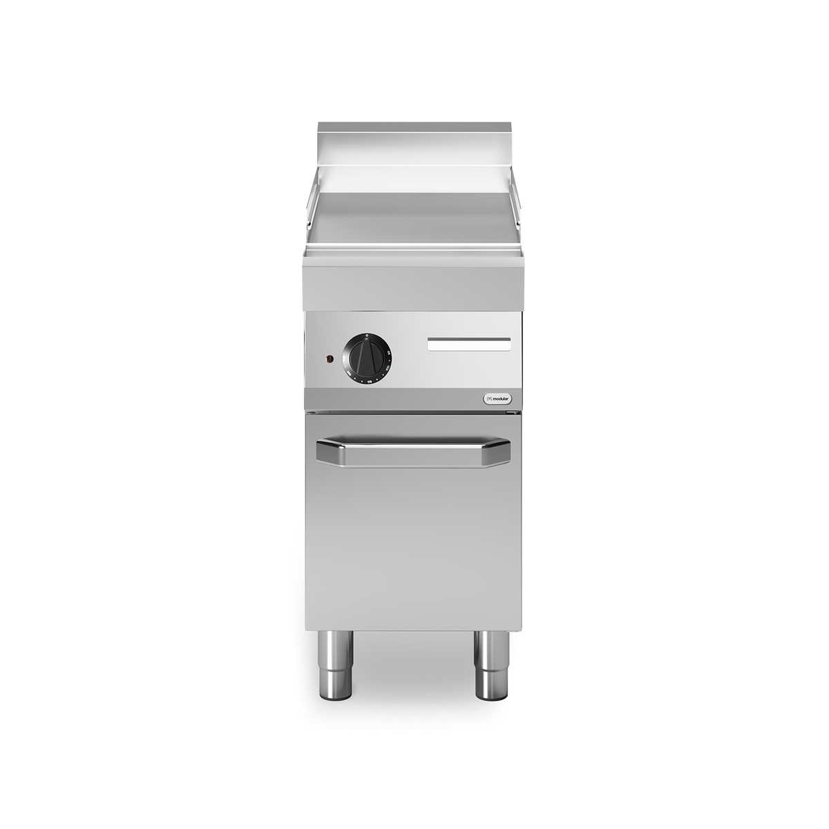 FUN 70/40 glatte Platte elektrische Frittierplatte 4,5kW Fach mit Tür
