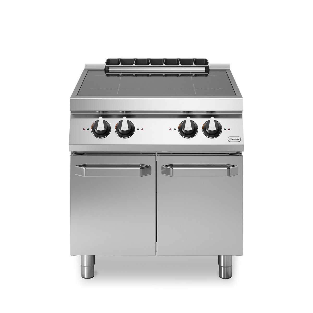 ROC 90/80 Induktionskochfeld 4 Zonen 20 kW Fach mit Türen