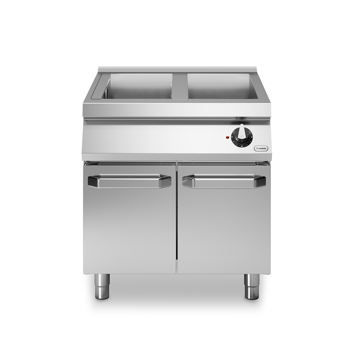 Bain-marie Gas ROC 90/80 6 kW Fach mit Türen
