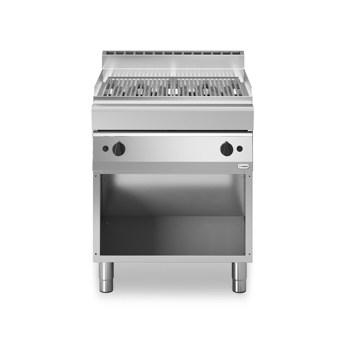 Gasgrill FUN 70/70 2 Zonen aus Edelstahl 15 kW offenes Fach