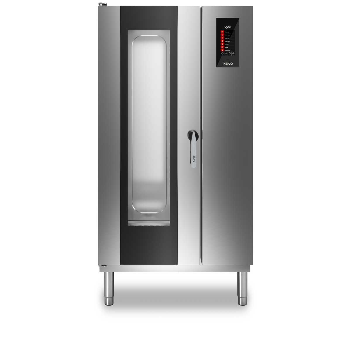 Nevo QUBI20 Elektro-Kombi-Backofen 20 Bleche GN 1/1 mit Schwenktür Nevo QUBI20 Elektro-Kombi-Backofen 20 Bleche GN 1/1 mit Schwenktür