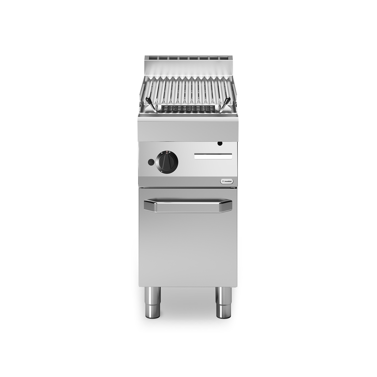 Lavastone Grill Gas FUN 70/40 1 Zone Edelstahl 7,5 kW Fach mit Tür