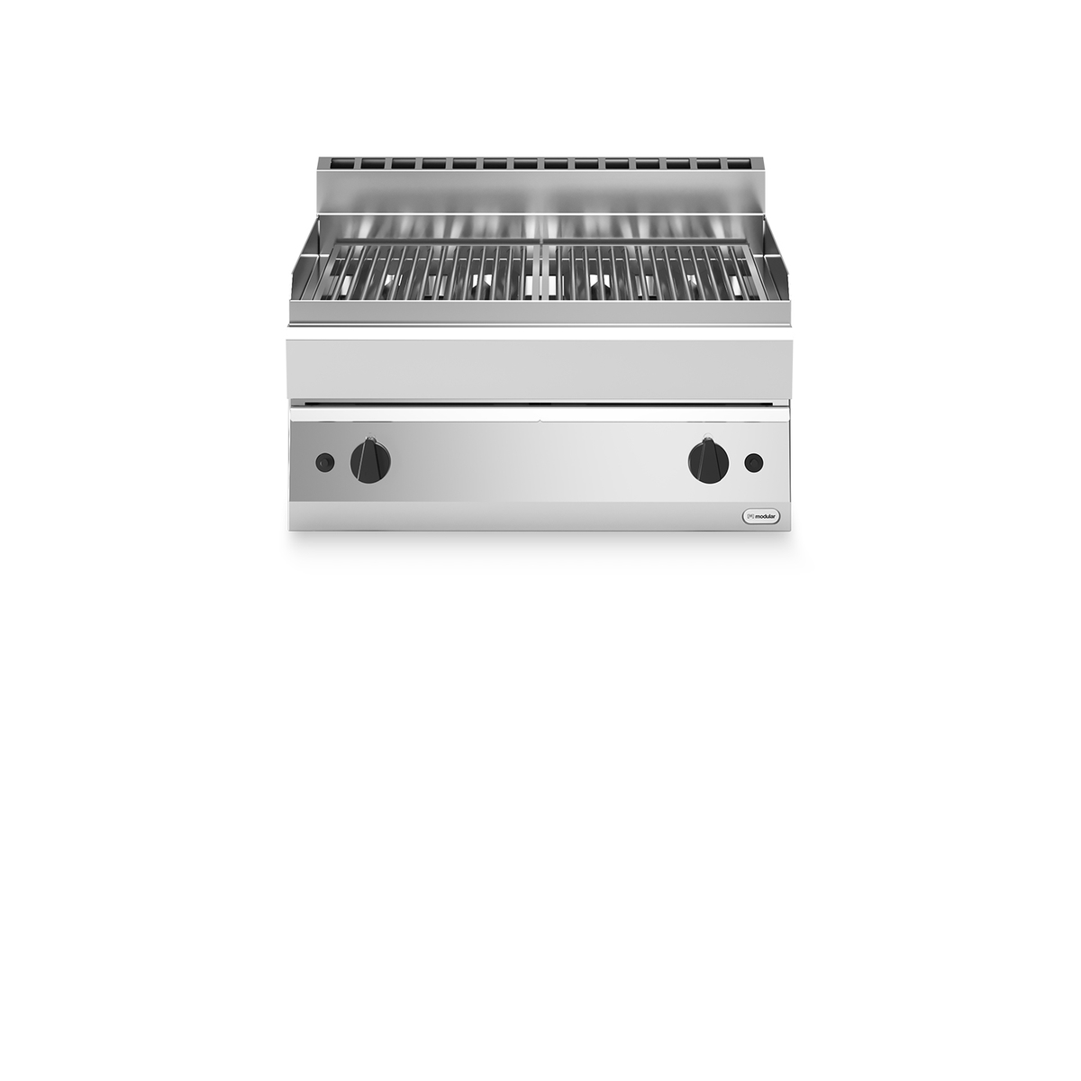 Gasgrill FUN 65/70 2 Zonen aus rostfreiem Stahl 15 kW oben