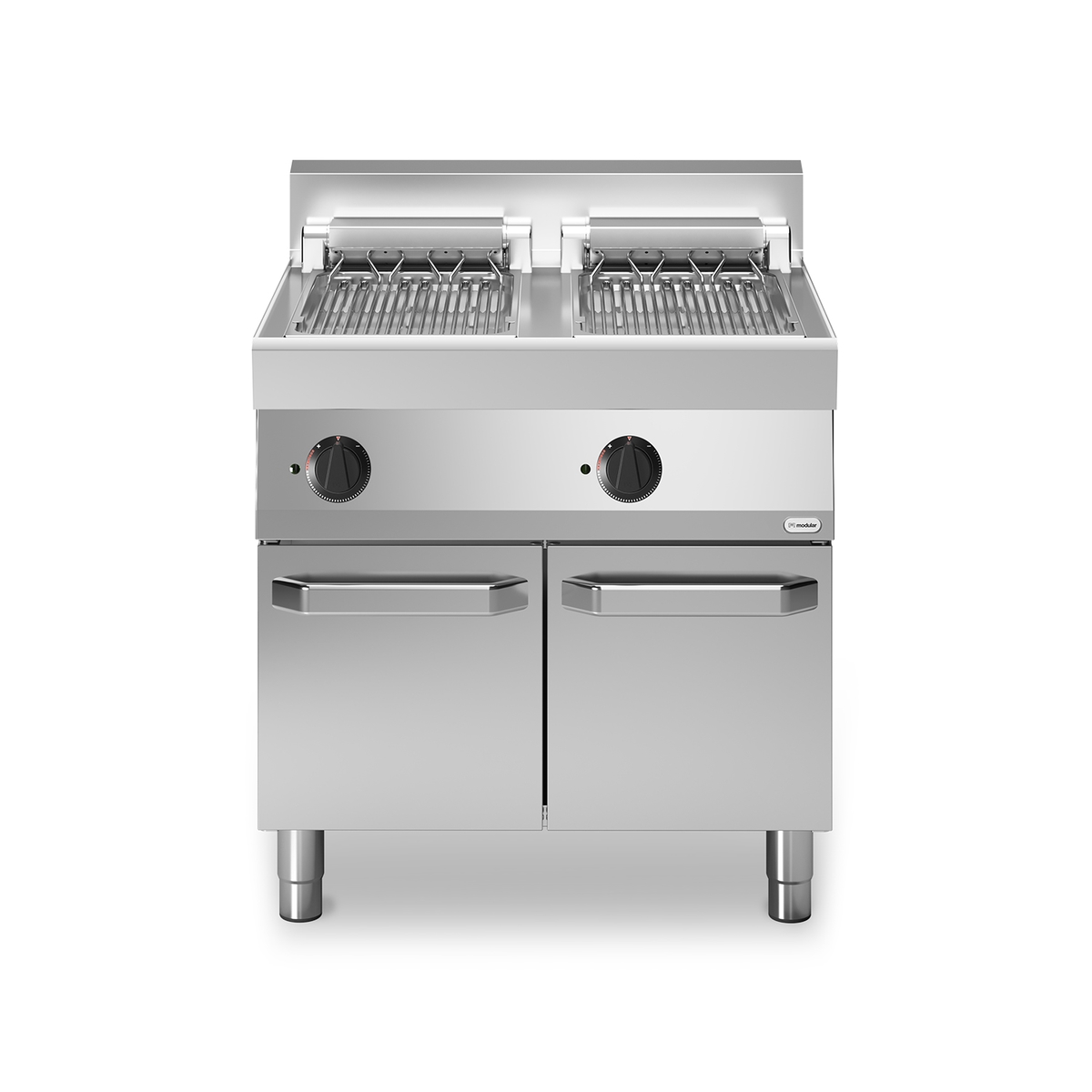 FUN 70/80 Elektrogrill 2 Zonen 8 kW Fach mit Türen FUN 70/80 Elektrogrill 2 Zonen 8 kW Fach mit Türen